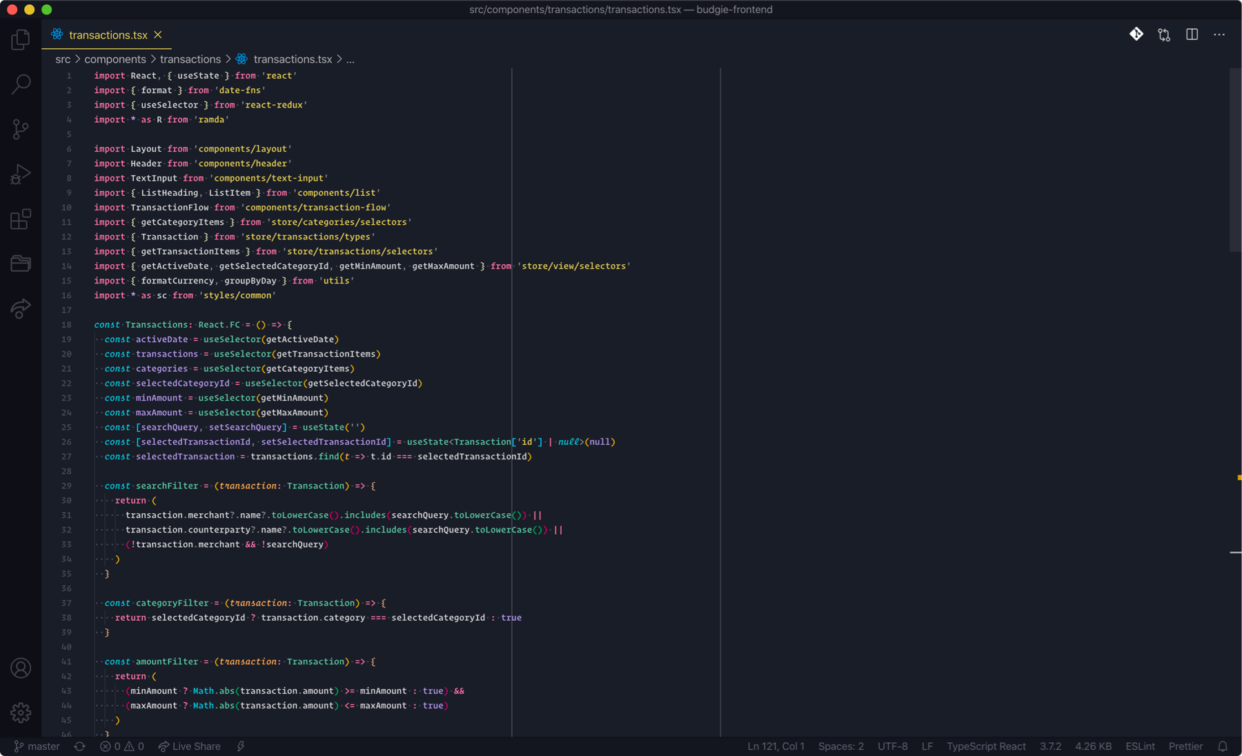 Visual Studio Code screenshot
